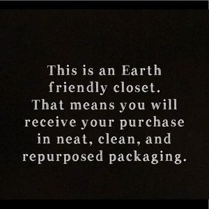 Eco friendly shopping 💕